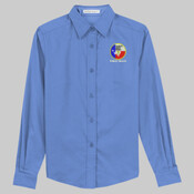 L608 Ladies Long Sleeve Easy Care Shirt 